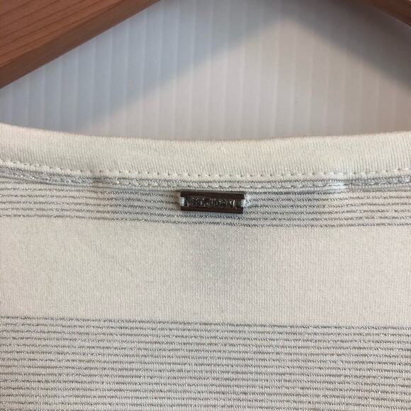 St John knits short sleeve top striped - Picture 6 of 10